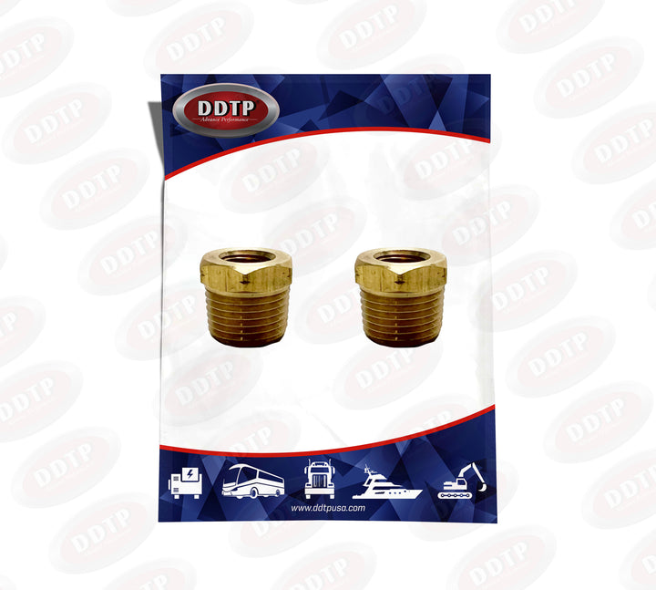 Hex Socket Bushing 1/2"NPT x 1/4"FNPT (Set of 2)