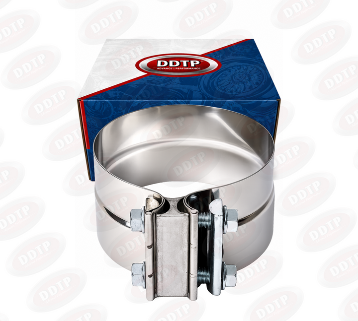 Exhaust Clamp Band 5" Stainless Steel Pre Formed