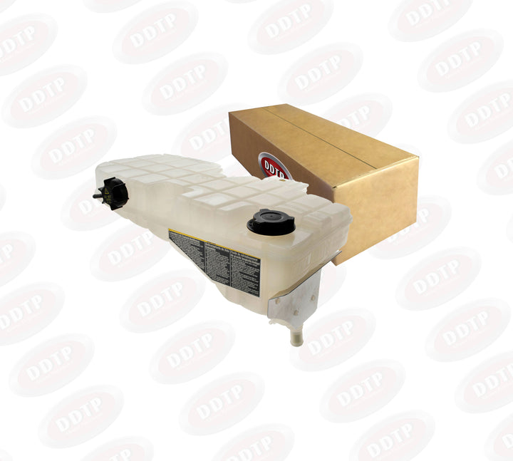 Heavy Duty Pressurized Coolant Reservoir with Cap and Sensor (Kenworth 2008-18, Peterbilt 2008-19)(Alt T1673008D)