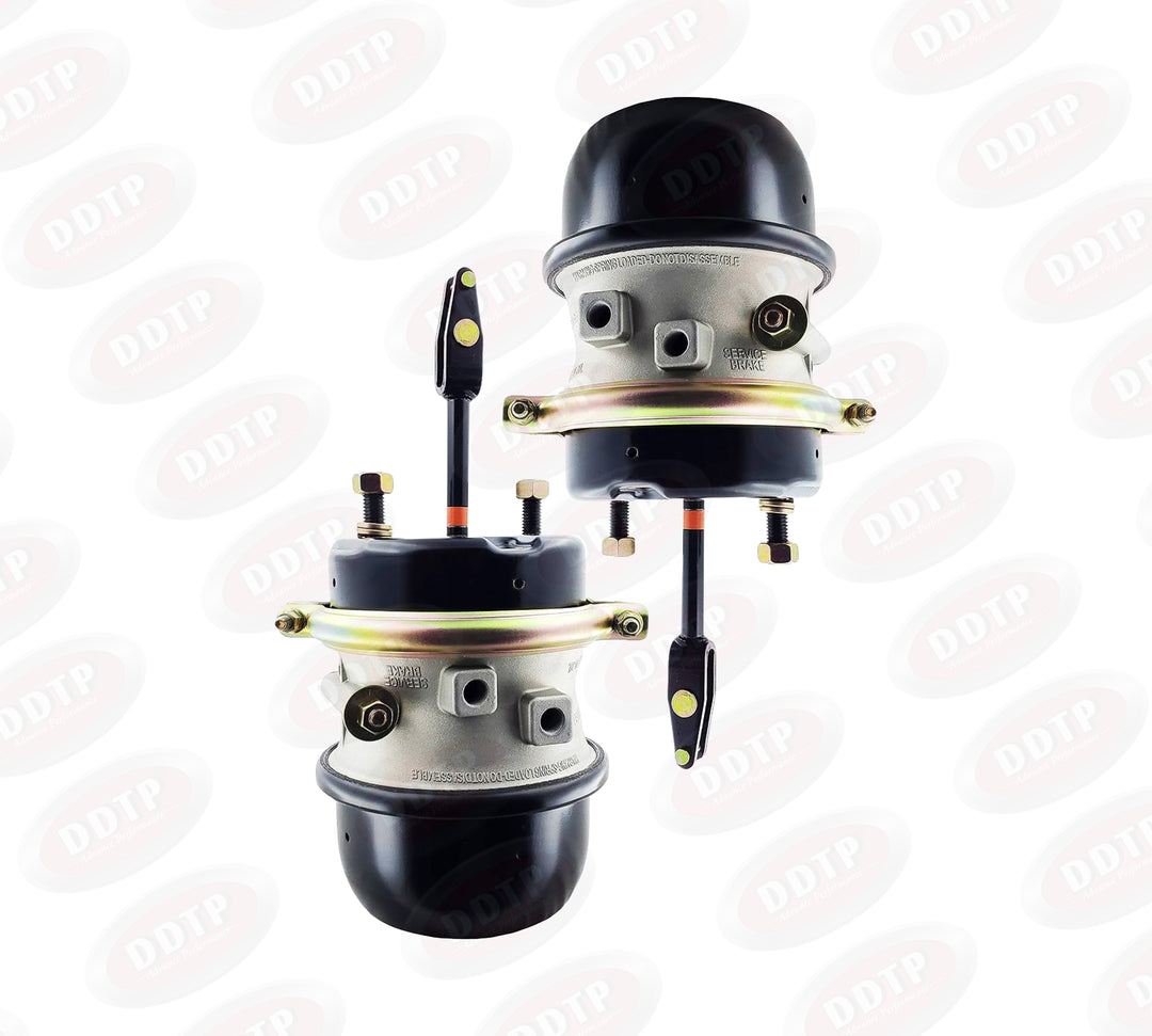 Set of 2 T30/30 Long-Stroke Air Brake Actuators | S-Cam Spring Brake Chambers (NT3030ELS-WC)