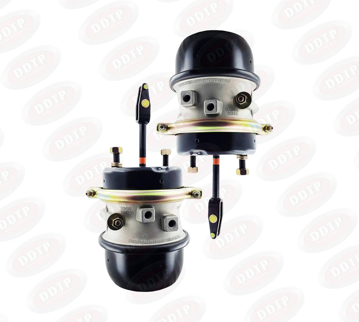 Set of 2 T30/30 Long-Stroke Air Brake Actuators | S-Cam Spring Brake Chambers (NT3030ELS-WC)