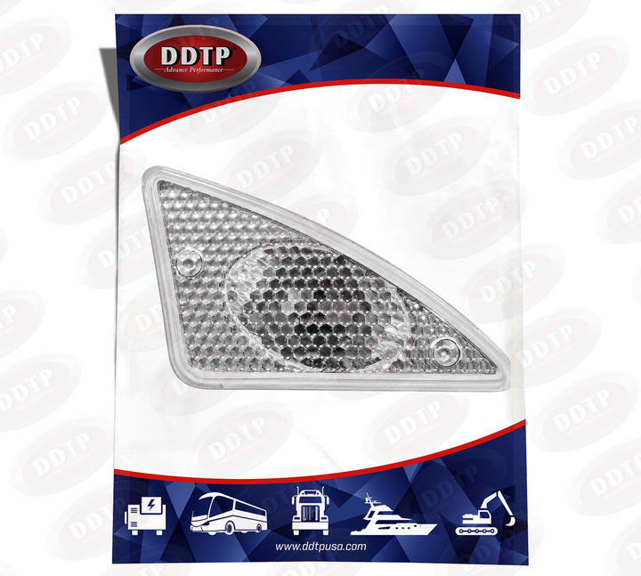 Clear Left Turn Signal Light Housing for Kenworth T660 2007-2017