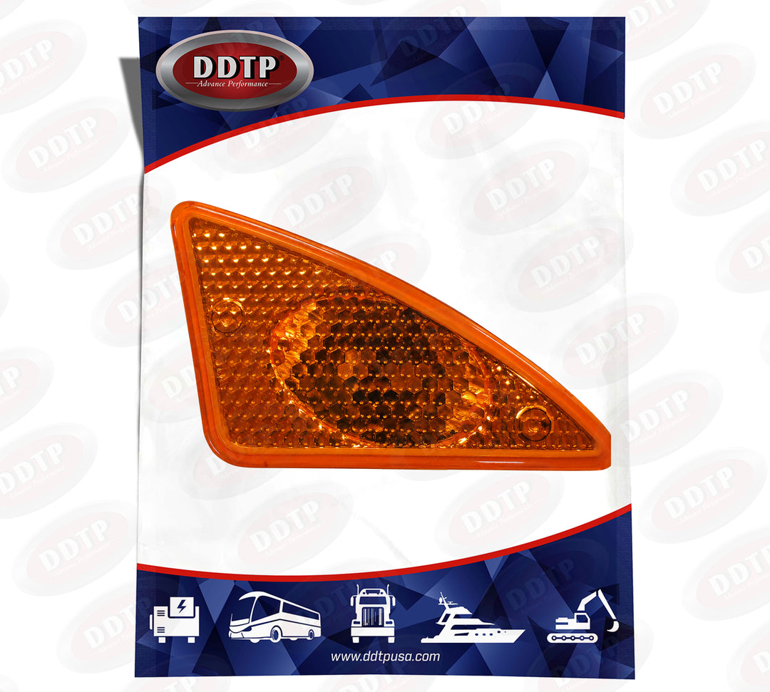Amber Left Turn Signal Light Housing for Kenworth T660 (2007-2017) (P54-1085)