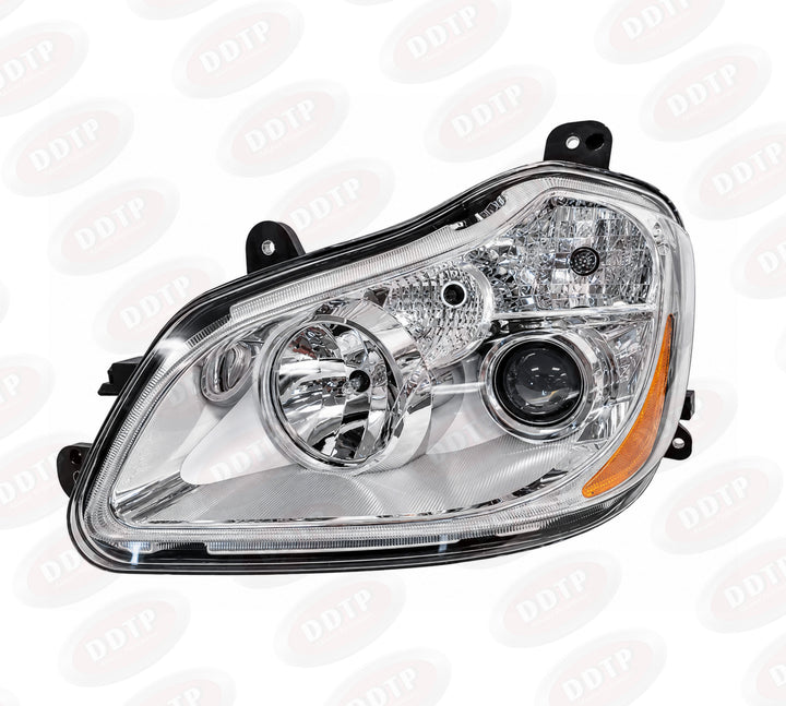 Kenworth T680 Driver Side Headlight Assembly | Halogen Projector Headlamp (P54-6103-11000)