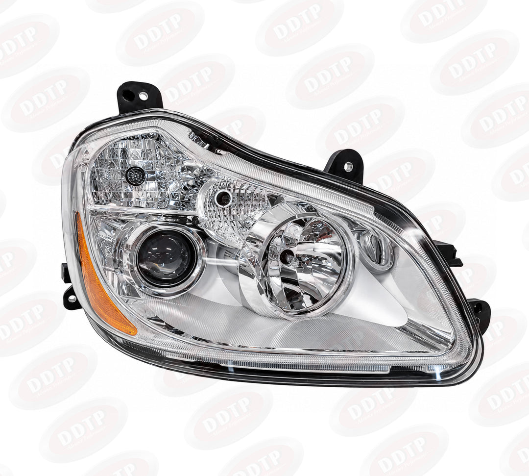 Kenworth T680 Passenger Side Headlight Assembly | Halogen Projector Headlamp (P54-6103-11000)