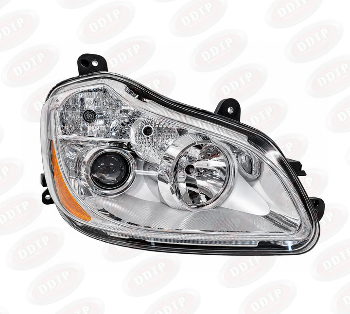 Kenworth T680 Passenger Side Headlight Assembly | Halogen Projector Headlamp (P54-6103-11000)