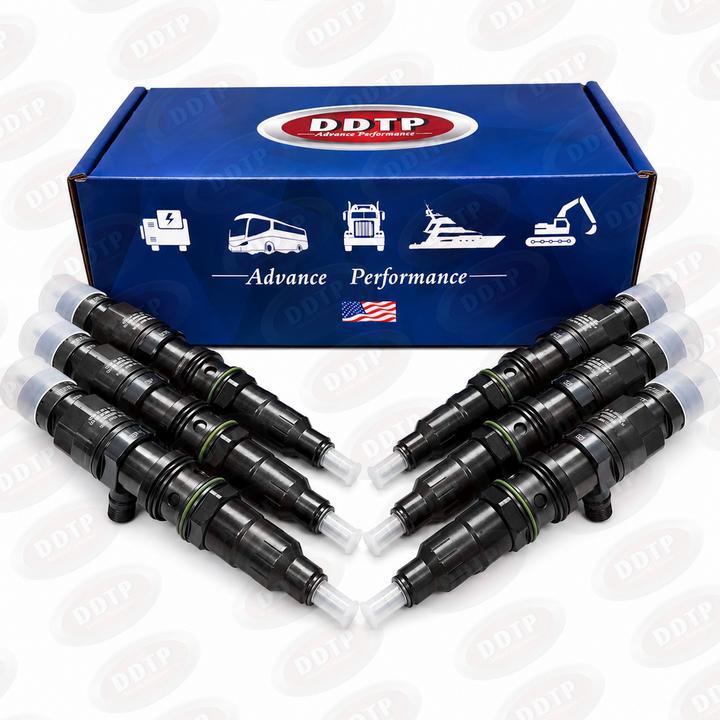 Remanufactured Injector ASM Detroit Diesel DD15 906+ Set of 6