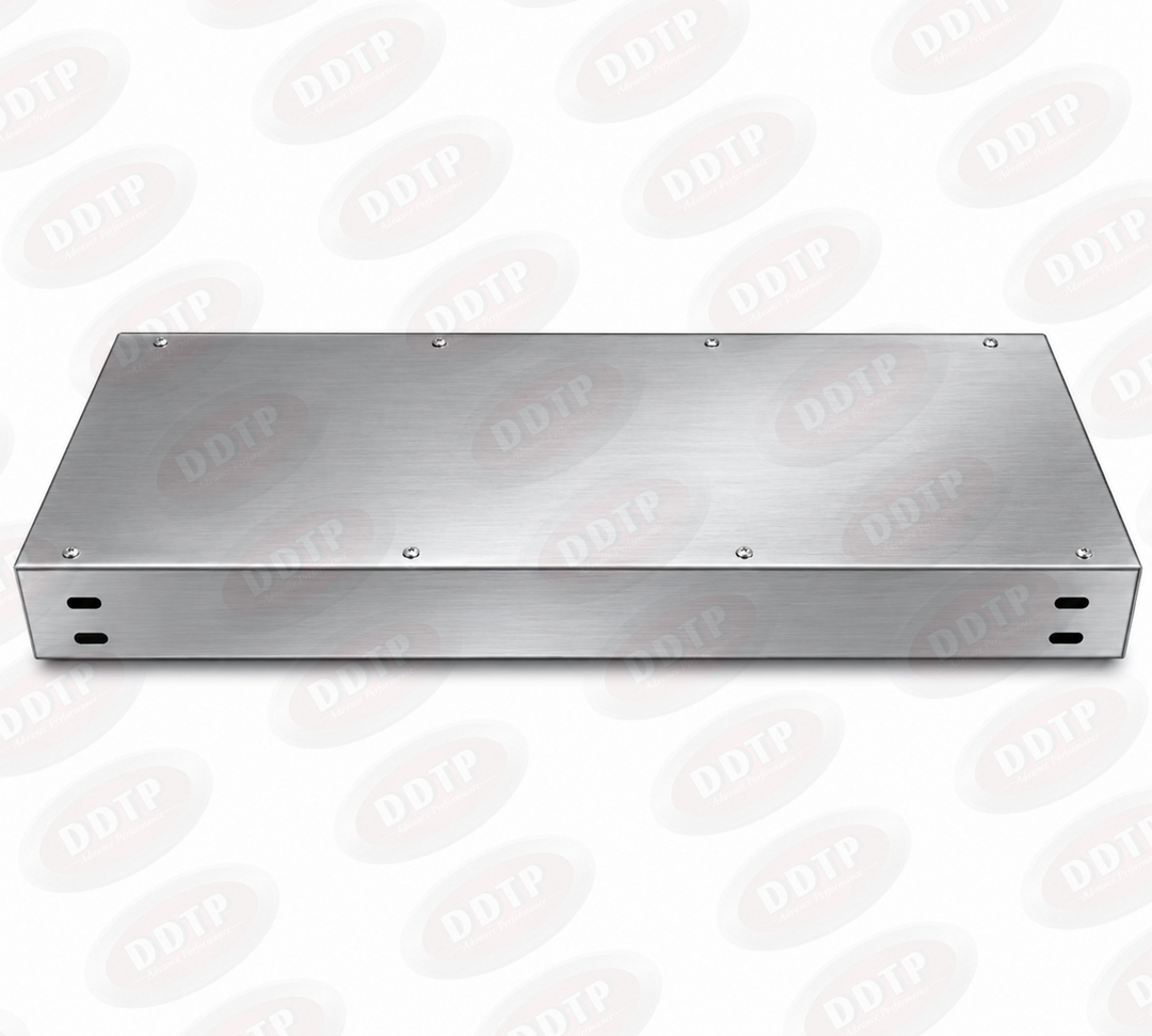 Conjunto de panel central trasero de acero inoxidable con luces LED