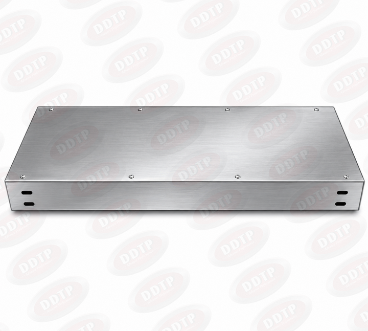 Conjunto de panel central trasero de acero inoxidable con luces LED
