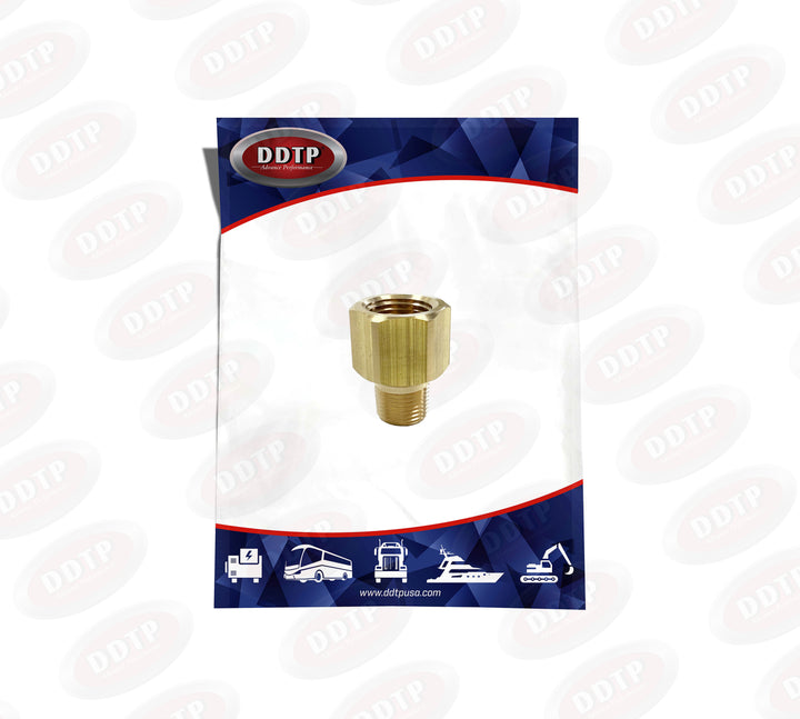 Adaptador de tubería de latón de 1/2" x 3/8"