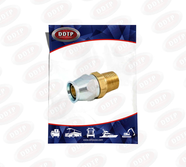 Male Pipe End Fitting (Size 8 For Size 10 Hose)
