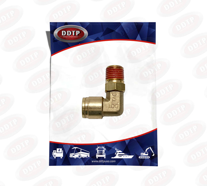 90° Male Elbow 3/8” OD x 1/4" NPT